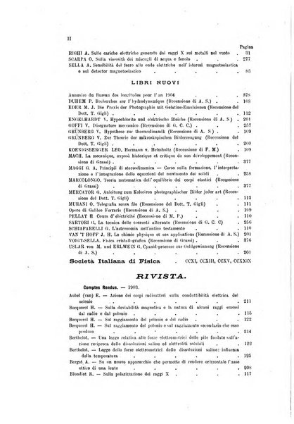 Il nuovo cimento giornale di fisica, di chimica, e delle loro applicazioni alla medicina, alla farmacia ed alle arti industriali