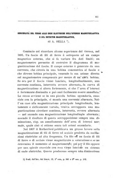 Il nuovo cimento giornale di fisica, di chimica, e delle loro applicazioni alla medicina, alla farmacia ed alle arti industriali