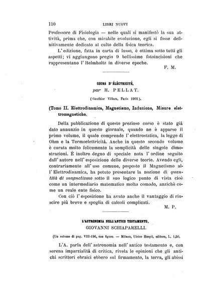 Il nuovo cimento giornale di fisica, di chimica, e delle loro applicazioni alla medicina, alla farmacia ed alle arti industriali