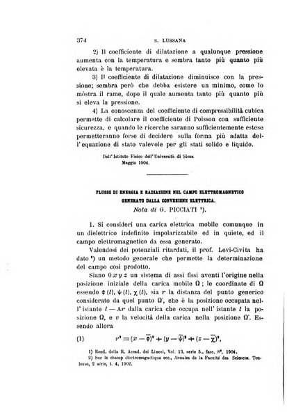 Il nuovo cimento giornale di fisica, di chimica, e delle loro applicazioni alla medicina, alla farmacia ed alle arti industriali