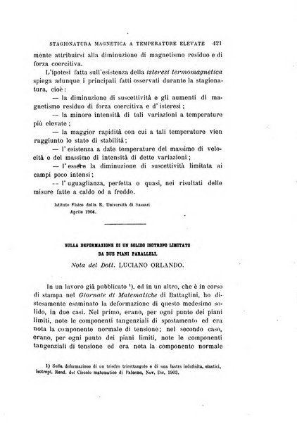 Il nuovo cimento giornale di fisica, di chimica, e delle loro applicazioni alla medicina, alla farmacia ed alle arti industriali