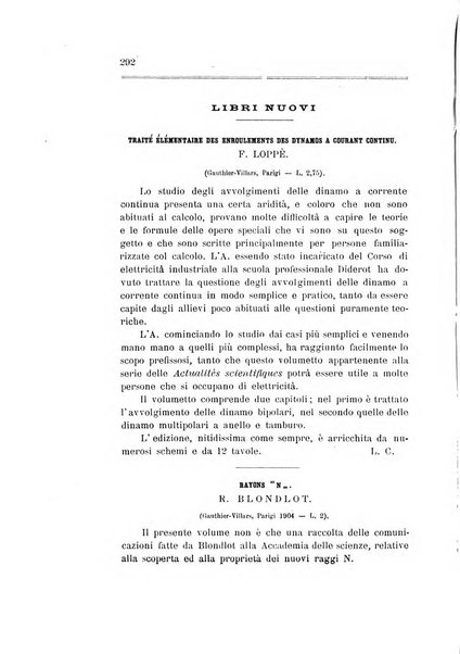 Il nuovo cimento giornale di fisica, di chimica, e delle loro applicazioni alla medicina, alla farmacia ed alle arti industriali