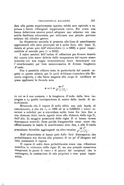 Il nuovo cimento giornale di fisica, di chimica, e delle loro applicazioni alla medicina, alla farmacia ed alle arti industriali