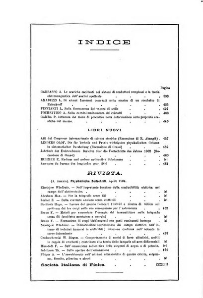 Il nuovo cimento giornale di fisica, di chimica, e delle loro applicazioni alla medicina, alla farmacia ed alle arti industriali