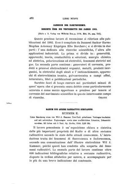 Il nuovo cimento giornale di fisica, di chimica, e delle loro applicazioni alla medicina, alla farmacia ed alle arti industriali