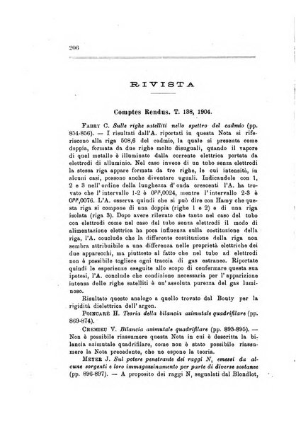 Il nuovo cimento giornale di fisica, di chimica, e delle loro applicazioni alla medicina, alla farmacia ed alle arti industriali