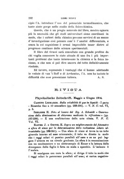 Il nuovo cimento giornale di fisica, di chimica, e delle loro applicazioni alla medicina, alla farmacia ed alle arti industriali