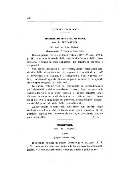 Il nuovo cimento giornale di fisica, di chimica, e delle loro applicazioni alla medicina, alla farmacia ed alle arti industriali