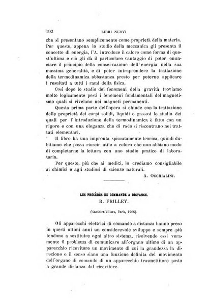 Il nuovo cimento giornale di fisica, di chimica, e delle loro applicazioni alla medicina, alla farmacia ed alle arti industriali