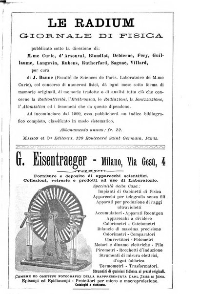 Il nuovo cimento giornale di fisica, di chimica, e delle loro applicazioni alla medicina, alla farmacia ed alle arti industriali