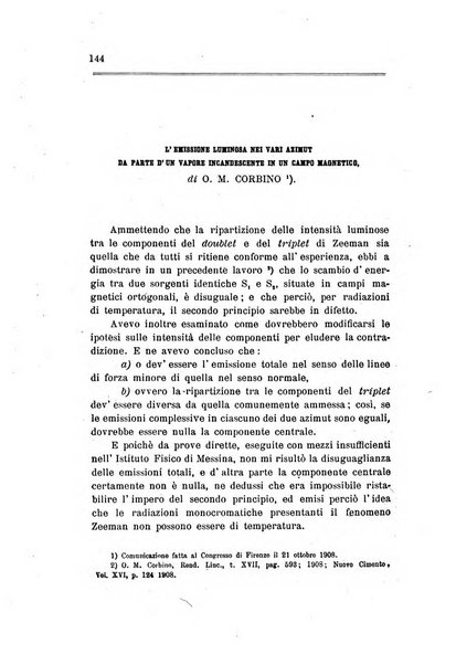 Il nuovo cimento giornale di fisica, di chimica, e delle loro applicazioni alla medicina, alla farmacia ed alle arti industriali