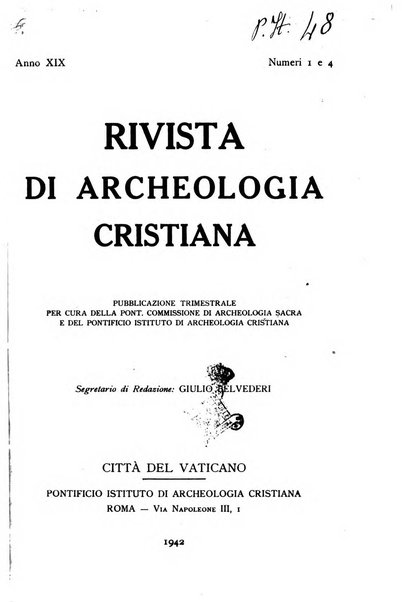 Rivista di archeologia cristiana