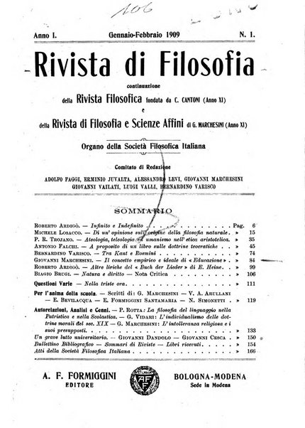 Rivista di filosofia