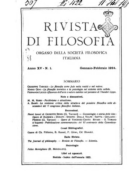 Rivista di filosofia