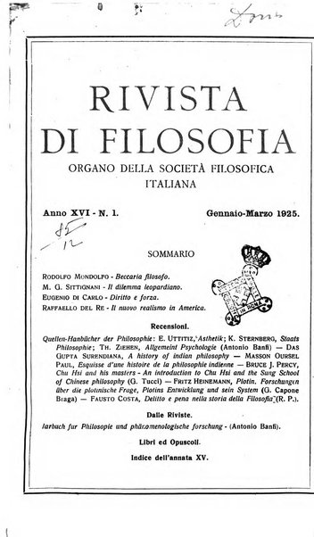 Rivista di filosofia