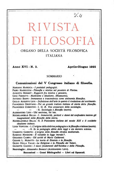 Rivista di filosofia