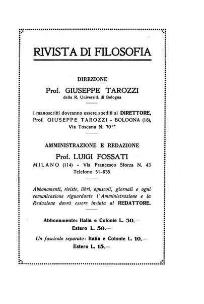 Rivista di filosofia