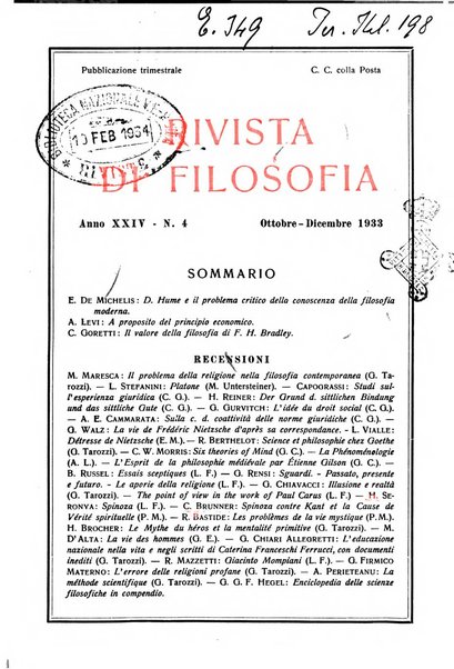 Rivista di filosofia