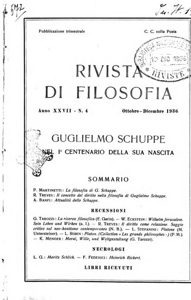 Rivista di filosofia