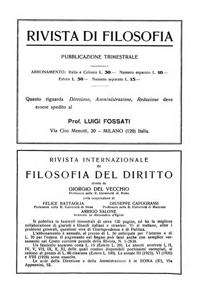 Rivista di filosofia