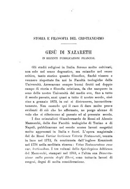 Rivista filosofica in continuazione della Rivista italiana di filosofia fondata da L. Ferri