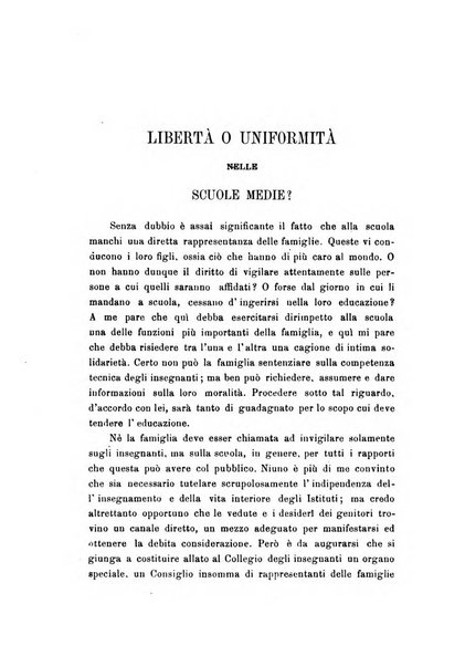 Rivista filosofica in continuazione della Rivista italiana di filosofia fondata da L. Ferri