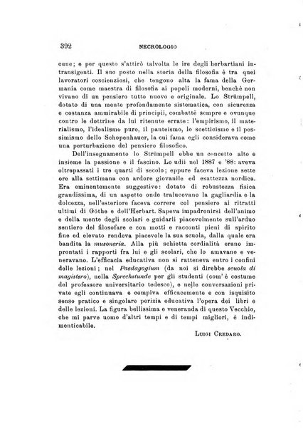 Rivista filosofica in continuazione della Rivista italiana di filosofia fondata da L. Ferri