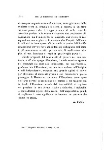 Rivista filosofica in continuazione della Rivista italiana di filosofia fondata da L. Ferri