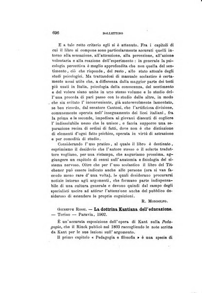 Rivista filosofica in continuazione della Rivista italiana di filosofia fondata da L. Ferri