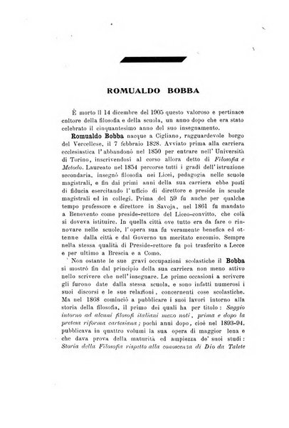 Rivista filosofica in continuazione della Rivista italiana di filosofia fondata da L. Ferri