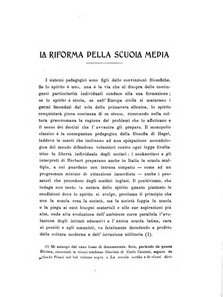 Rivista filosofica in continuazione della Rivista italiana di filosofia fondata da L. Ferri