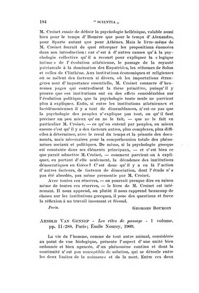 Scientia rivista di scienza