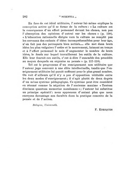 Scientia rivista di scienza