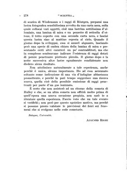 Scientia rivista di scienza