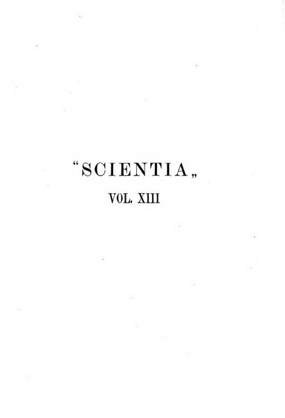 Scientia rivista di scienza