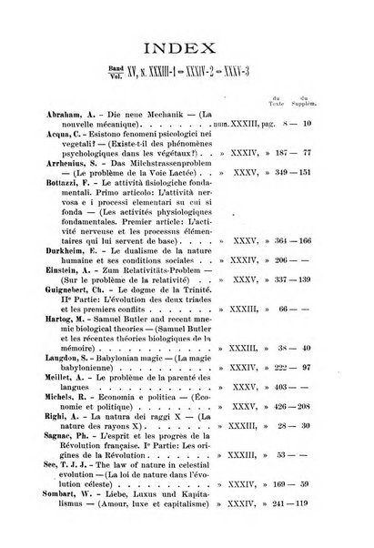 Scientia rivista di scienza