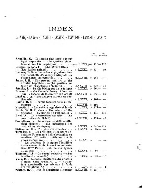 Scientia rivista di scienza