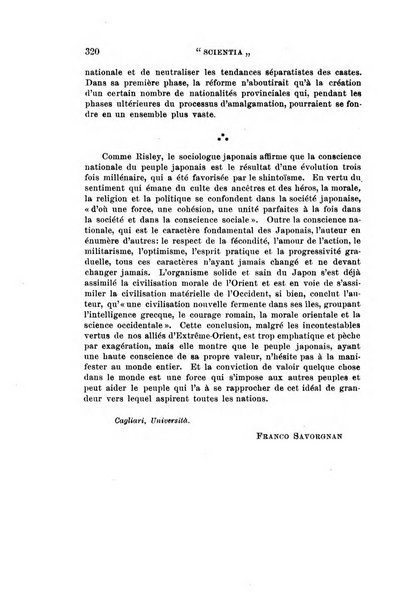 Scientia rivista di scienza