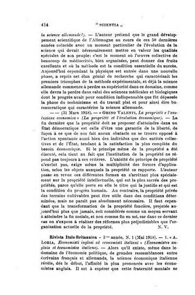 Scientia rivista di scienza