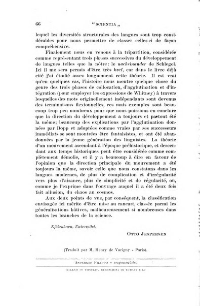 Scientia rivista di scienza