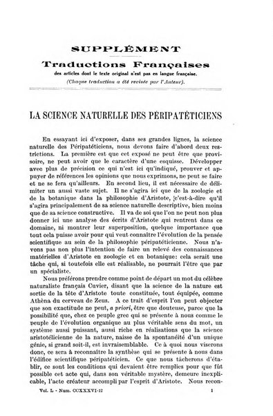 Scientia rivista di scienza