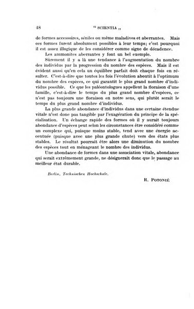 Scientia rivista di scienza