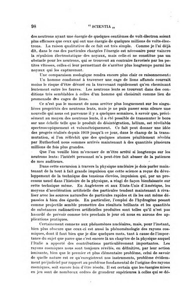 Scientia rivista di scienza