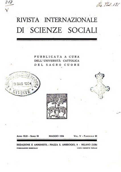 Rivista internazionale di scienze sociali