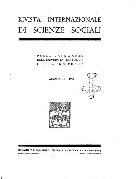 Rivista internazionale di scienze sociali