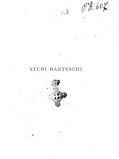 Studi danteschi