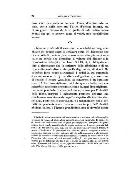 Studi di filologia italiana