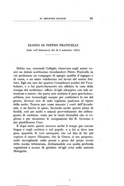 Studi di filologia italiana