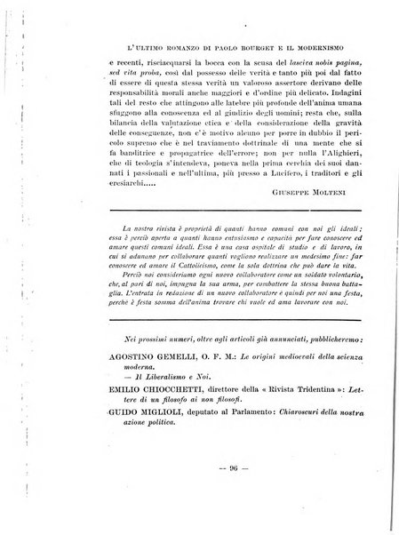 Vita e pensiero rassegna italiana di coltura