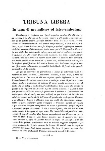 Vita e pensiero rassegna italiana di coltura